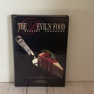 Used great condition.The Evil’s Food A Dessert Cookbook. Signed copy